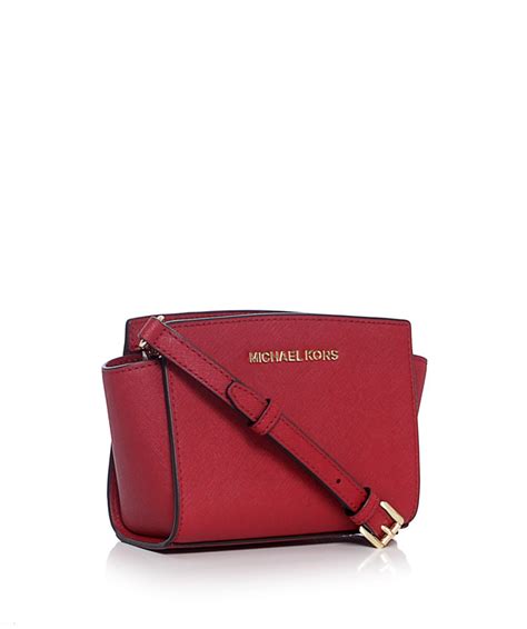 red michael kors crossbody|Michael Kors red mini bag.